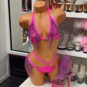 Sexy exotic dancer outfit